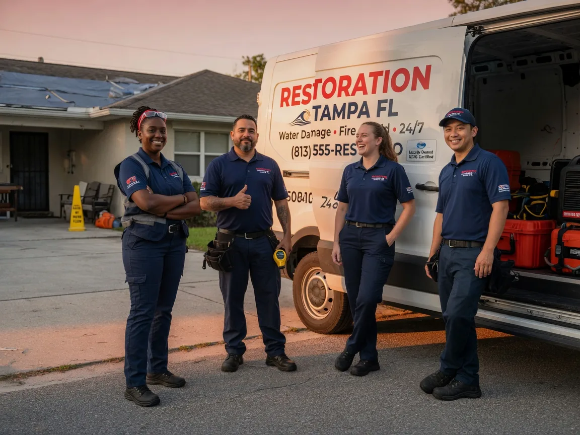 Water Damage Restoration company in Linden, WI