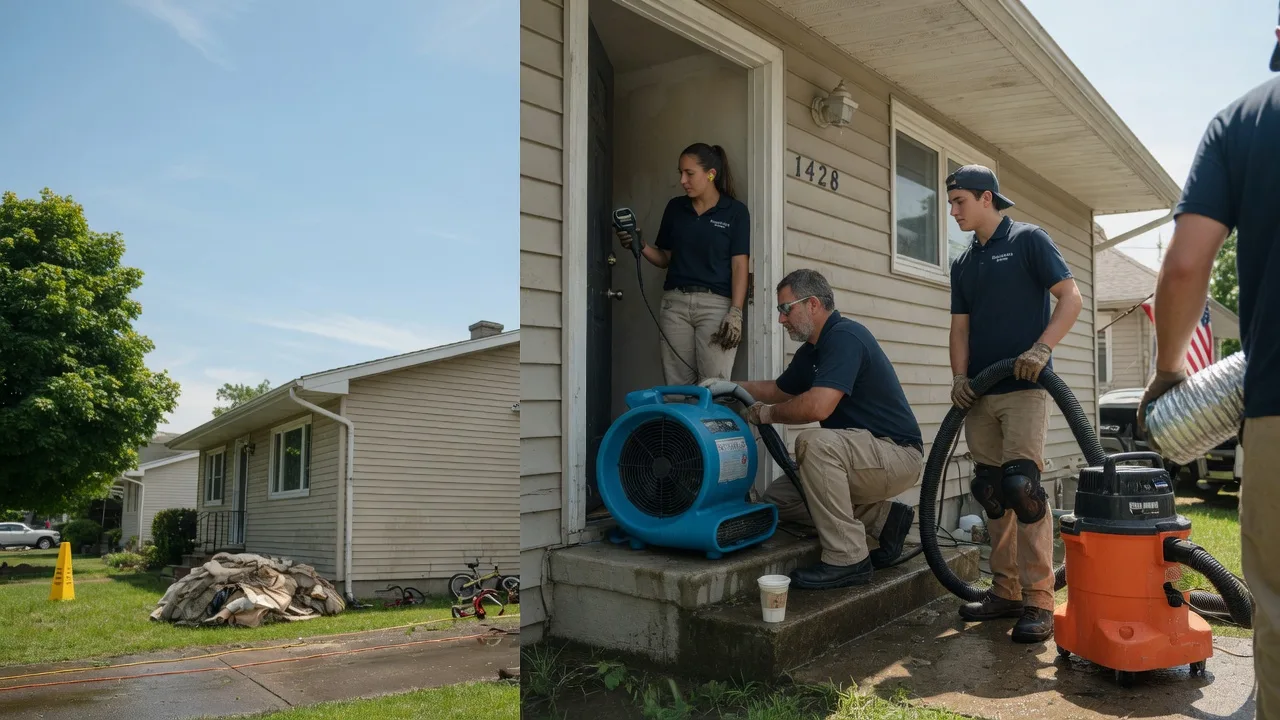 Water Damage Restoration in Linden, WI near me